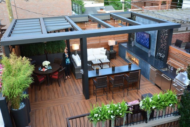 Roof Top Pergola
